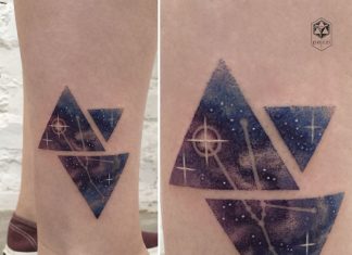 Gorgeous Galaxy-Inspired Tattoos By Ola Pelczarska