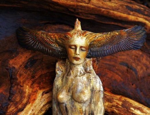 Captivating Driftwood Sculptures by Debra Bernier
