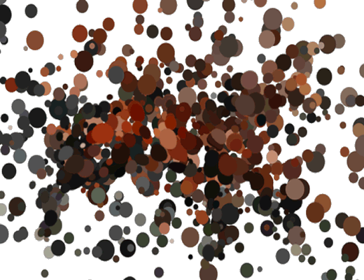 Colorful Dotted Animal GIFs by Yoni Alter (2)