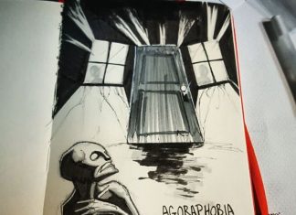 Artist Illustrates Mental Illness And Disorders For Inktober