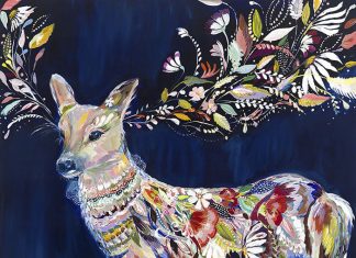 Colorful Animal Oil Paintings by Starla Michelle