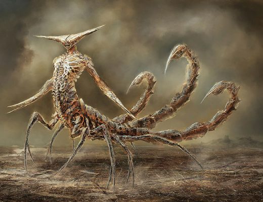 The 12 Zodiac Signs Imagined as Monsters by Damon Hellandbrand
