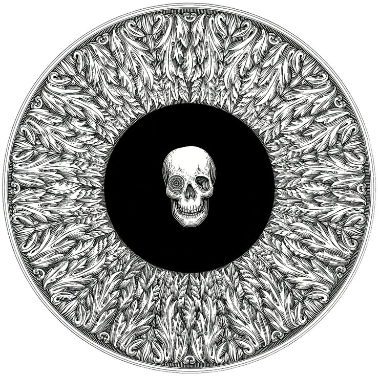 Intricate Mandala Drawings by Alex Konahin