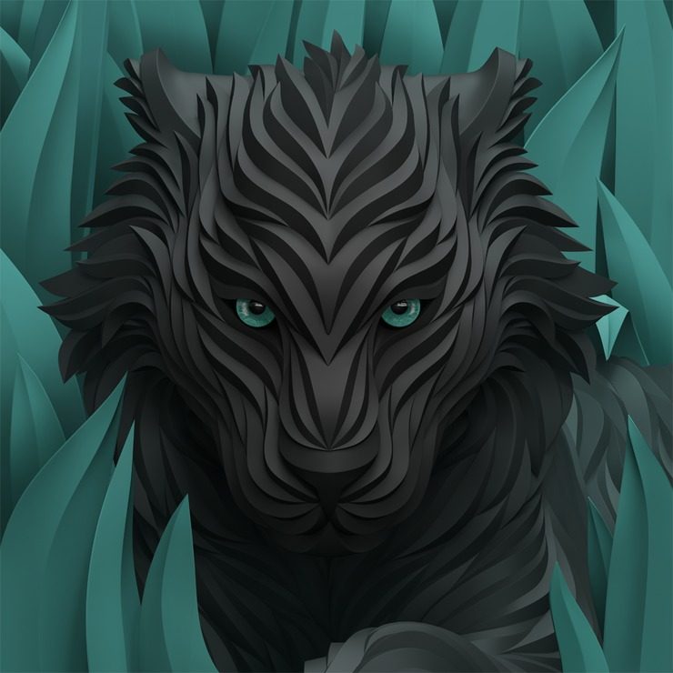 New 3D Digital Illustrations by Maxim Shkret