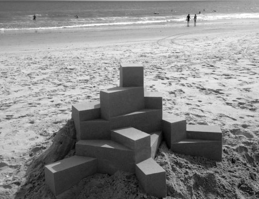 New Architectural Sandcastles by Calvin Seibert