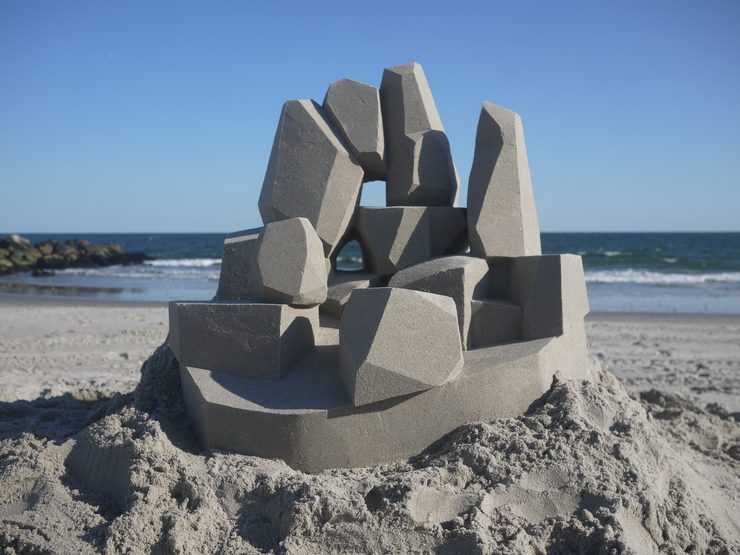 New Architectural Sandcastles by Calvin Seibert