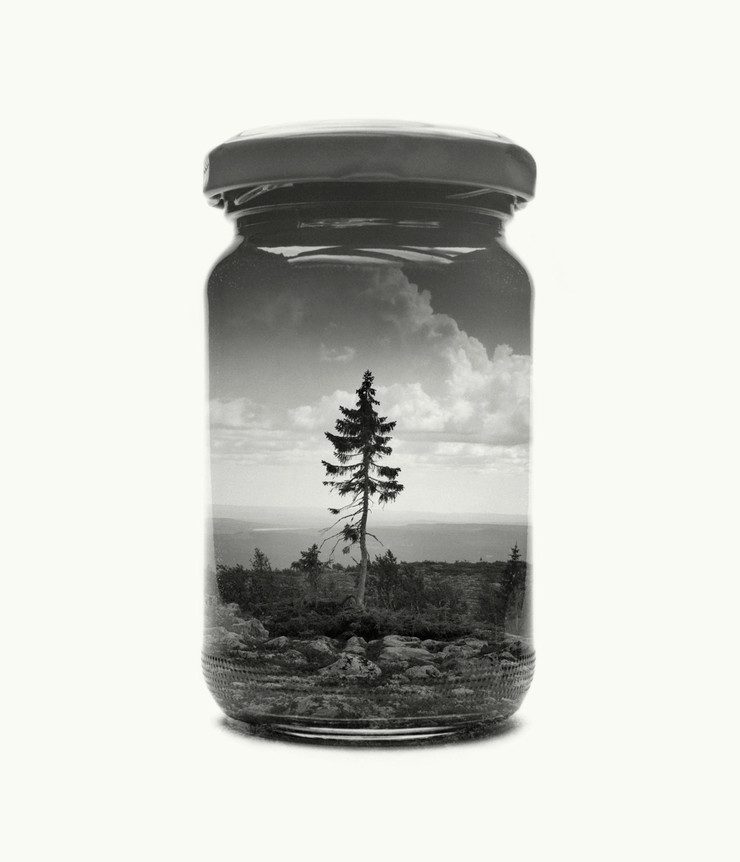 Nostalgic Landscapes and Memories Collected in Jars by Christoffer Relander