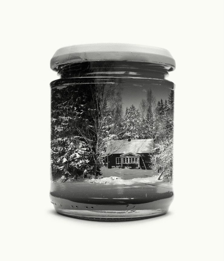 Nostalgic Landscapes and Memories Collected in Jars by Christoffer Relander