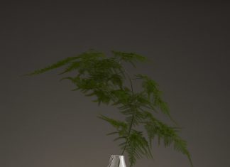 These Sculptural Glass Vases Appear To Melt On Angular Stone Forms