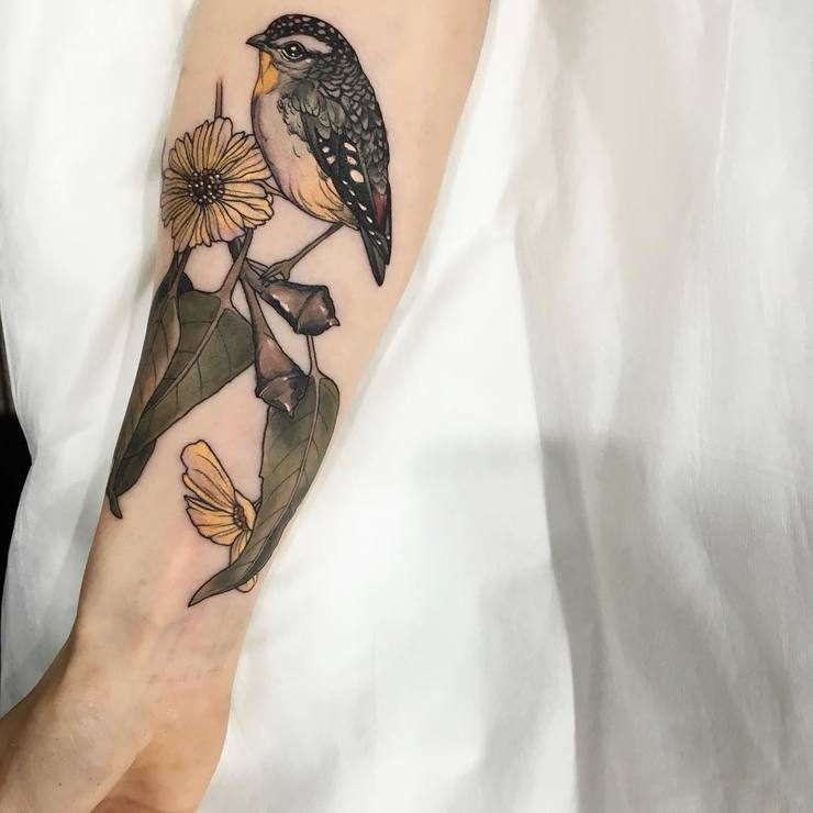 Beautiful Nature Inspired Tattoos by Sophia Baughan