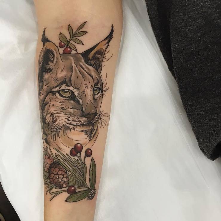 Beautiful Nature Inspired Tattoos by Sophia Baughan