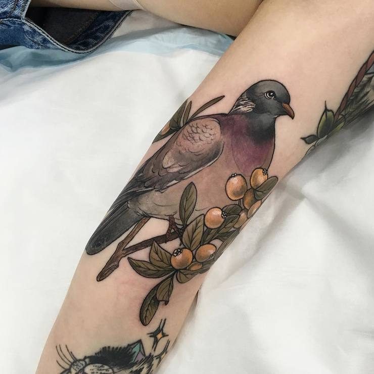 Beautiful Nature Inspired Tattoos by Sophia Baughan