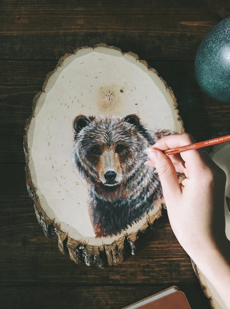 Beautiful Woodcut Portraits of Woodland Animals by Claudia D'Orso