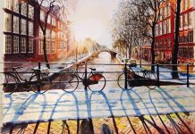 European Cityscape Watercolor Paintings by Igor Dubovoy