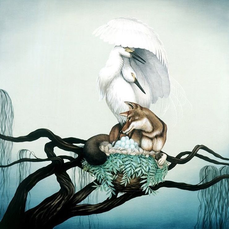 Surreal Nature Illustrations by Tiffany Bozic