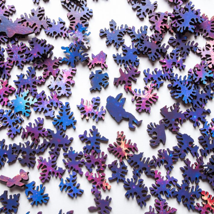 This Galaxy Puzzle Can Be Assembled To Endless