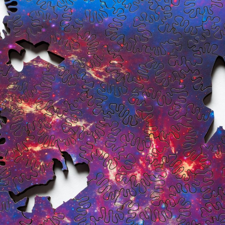 This Galaxy Puzzle Can Be Assembled To Endless