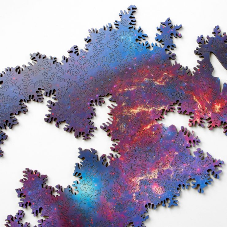 This Galaxy Puzzle Can Be Assembled To Endless