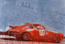 Awesome Automobile Art Work For Your Man-Cave