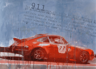 Awesome Automobile Art Work For Your Man-Cave